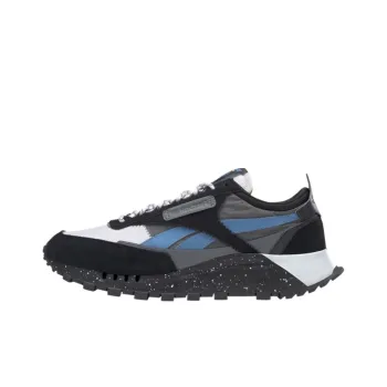 Reebok Classic Leather Legacy Black Blue White Speckle