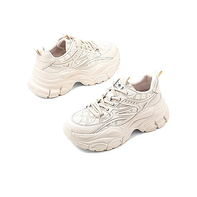 COMELY Low Top Chunky Sneakers 6cm Women's-8