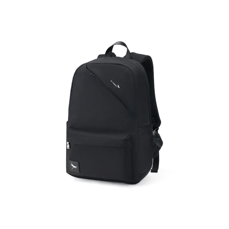 RED DRAGONFLY Oxford Fabric Backpack Men's Black-4