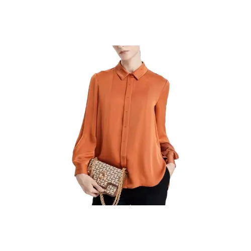 Ports 1961 Shirts Women's Orange Red