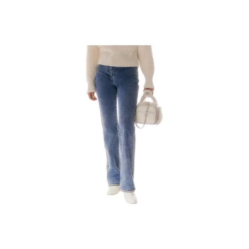 CHANEL Jeans Women's Blue