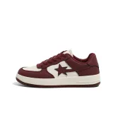 Beige Burgundy