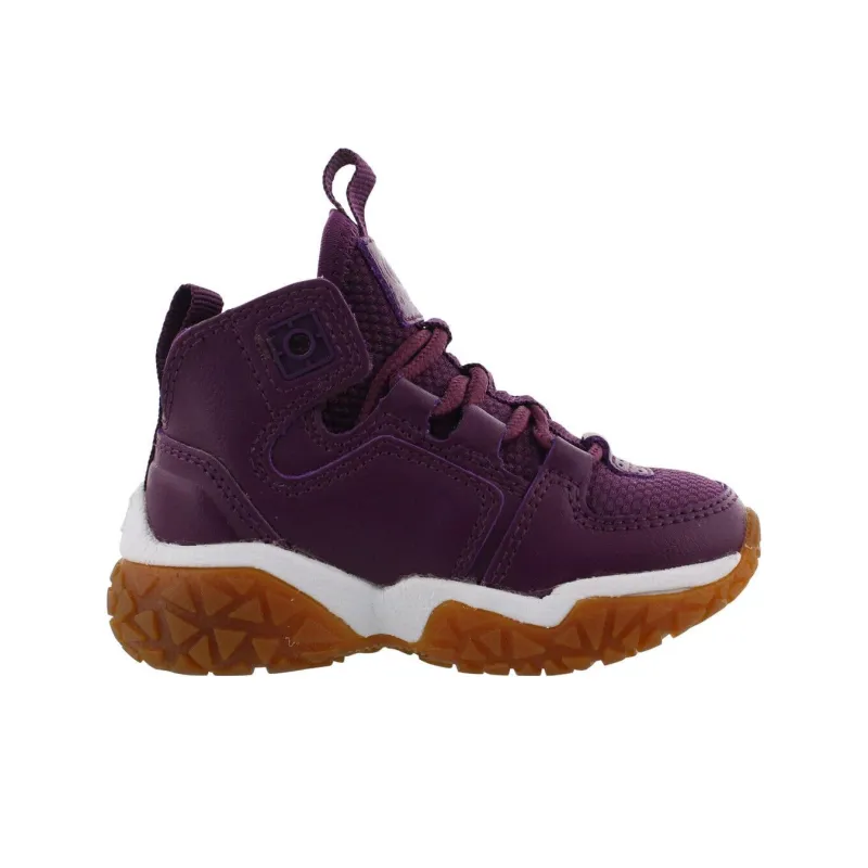 Champion Tank Grid Cushioning Wear Resistant Low Top Casual Shoes Women's Purple Brown-1