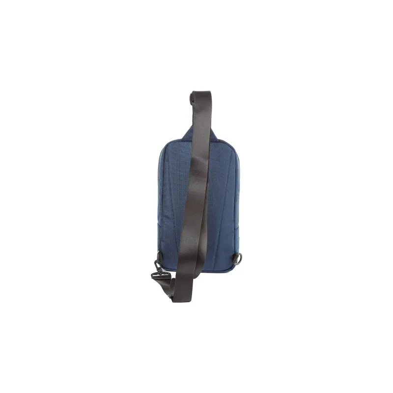 SAMSONITE Polyester Fanny Pack One Shoulder Crossbody Bag Sling Bag Men's Marine Blue-3