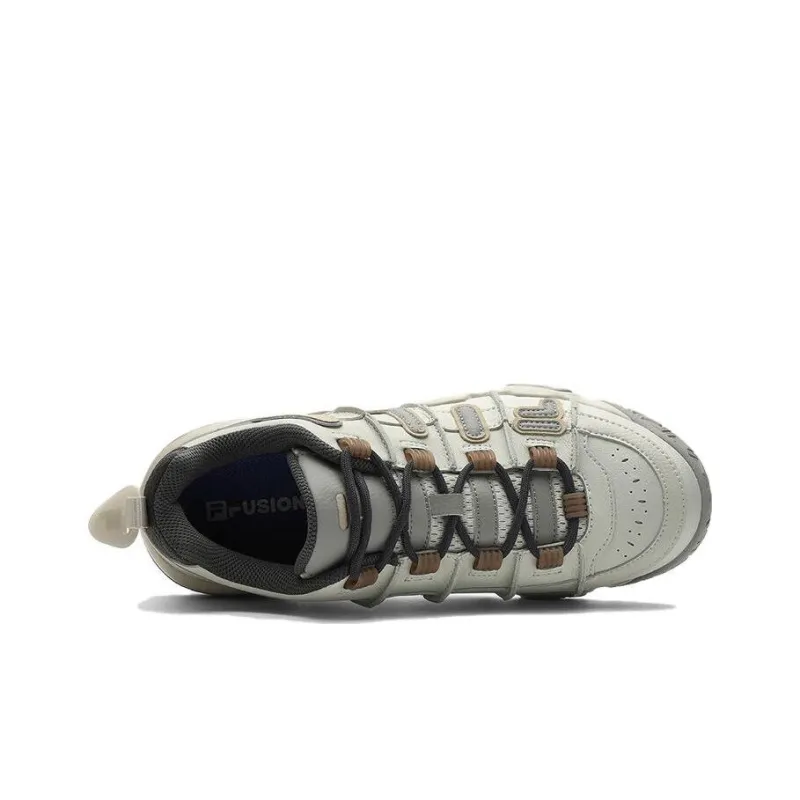 FILA FUSION Barricade Sneakers 'Grey Tan'-3
