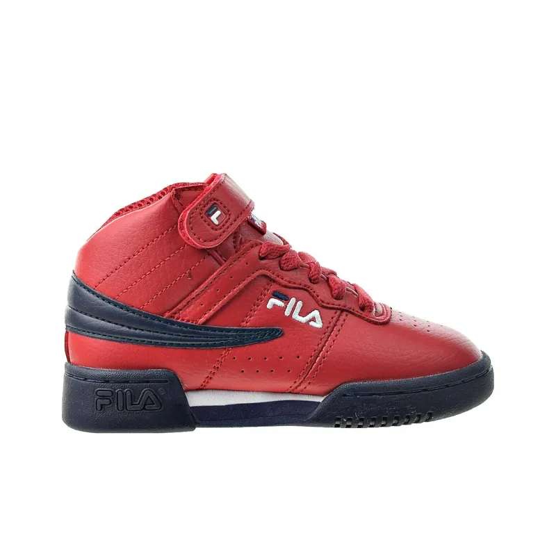 FILA F-13V Leather Synthetic 'Red Navy'-1