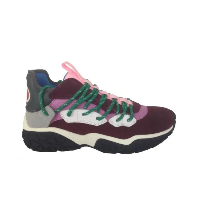 Champion Tank W Venetian Cushioning Wear-Resistant Low-Top Casual Shoes Women's Purple Gray-1