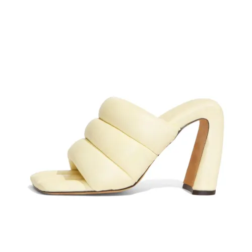 PROENZA SCHOULER Slide Slippers Women's Apricot Cream