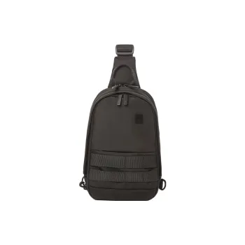 SAMSONITE Nylon Sling Bag Fanny Pack Crossbody Bag Shoulder Bag Men's Black