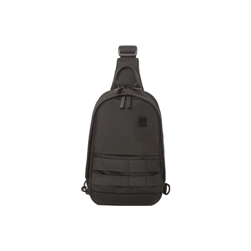 SAMSONITE Nylon Sling Bag Fanny Pack Crossbody Bag Shoulder Bag Men's Black-0