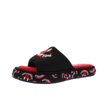 Champion Plush Smile Slide Women'ss Shoes Slide Slippers Women's Black Red