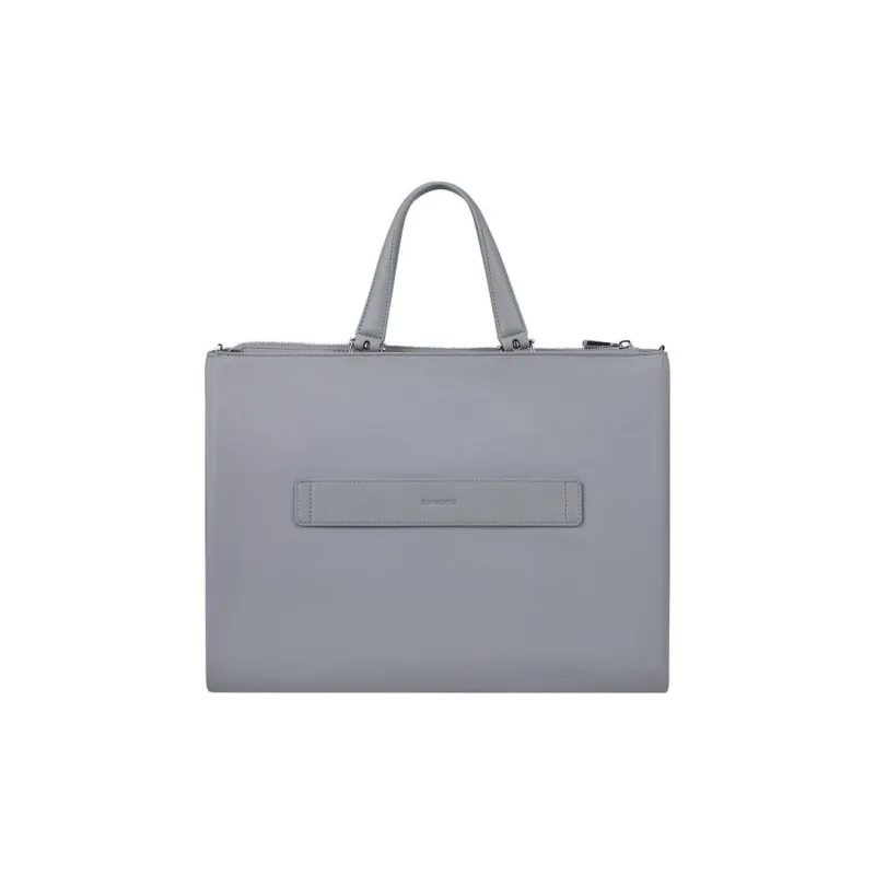 SAMSONITE Recyclable Polyester With Polyurethane Tote Bag Shopping Bag Shoulder Bag Handbag Women's Silver Gray-2