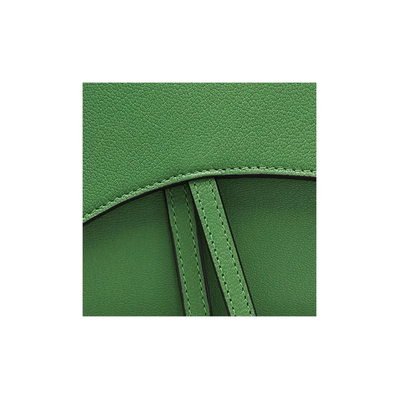 DIOR Sheepskin Wallet Women's Bright Green-6