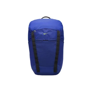 Nike Polyester Backpack Regular Unisex Dark Royal Blue & Black & Atomic Green