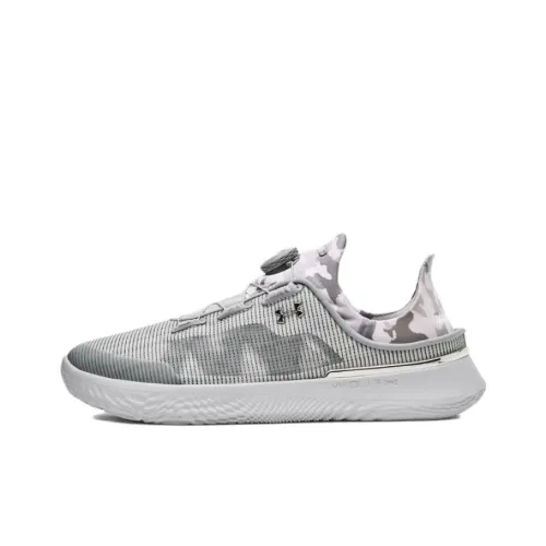 Under Armour SlipSpeed Training Shoes Men Low-Top Silver Gray