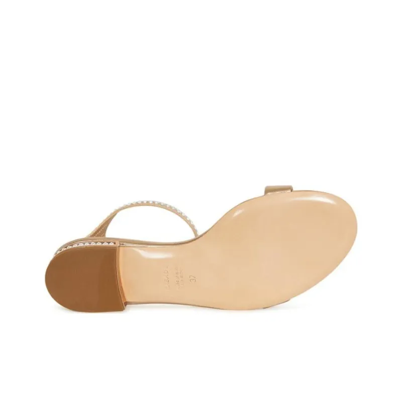 Casadei Strap Sandals 1cm Women's Gold-3