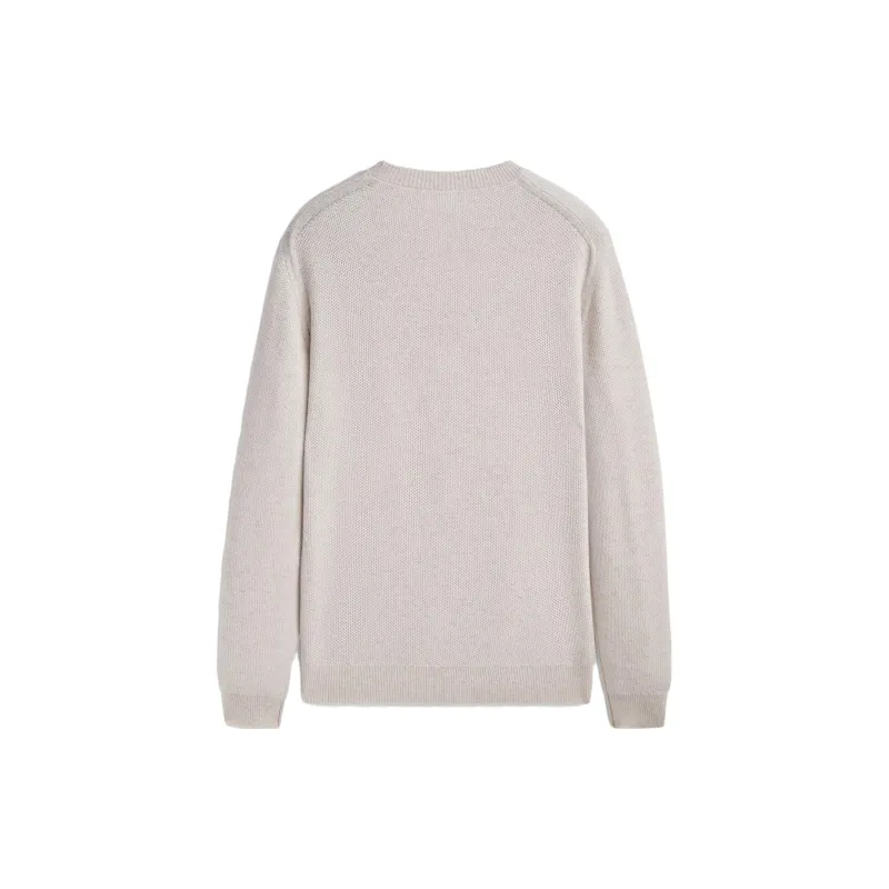 Massimo Dutti Cashmere Sweaters Men Gray-1