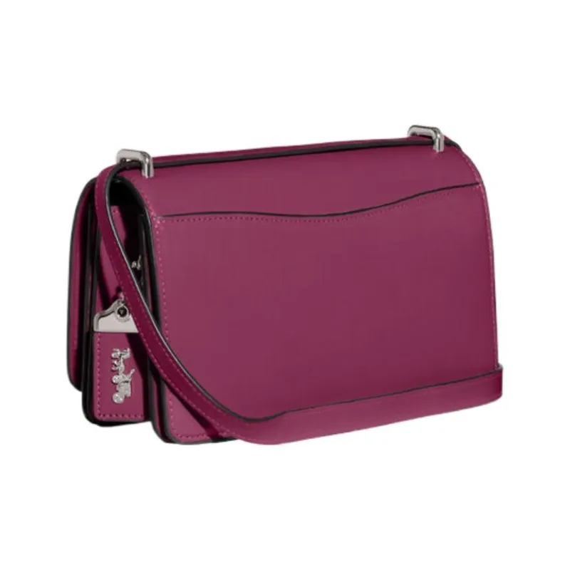 COACH Bandit Calfskin Crossbody Bag Shoulder Bag Women's Dark Plum-1