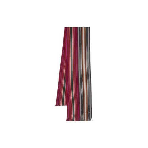 Paul Smith Spectrum Stripe Wool Scarf