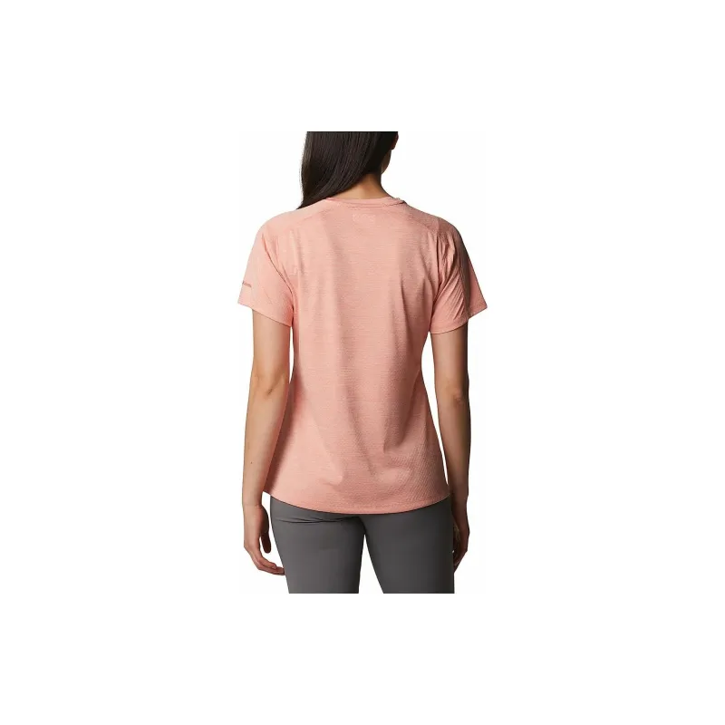 Columbia T-Shirts Women's Coral-1