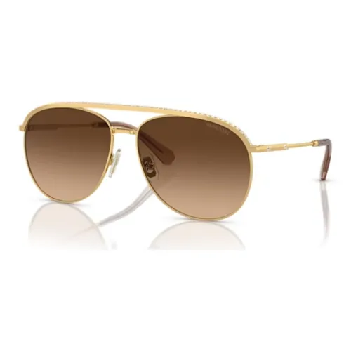 Swarovski Crystal embellished Pilot frame Sunglasses