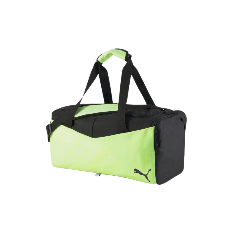 PUMA Rise Polyester Handbag Shoulder Bag Crossbody Bag Gym Bag Travel Bag Small Size Unisex Black & Green-0