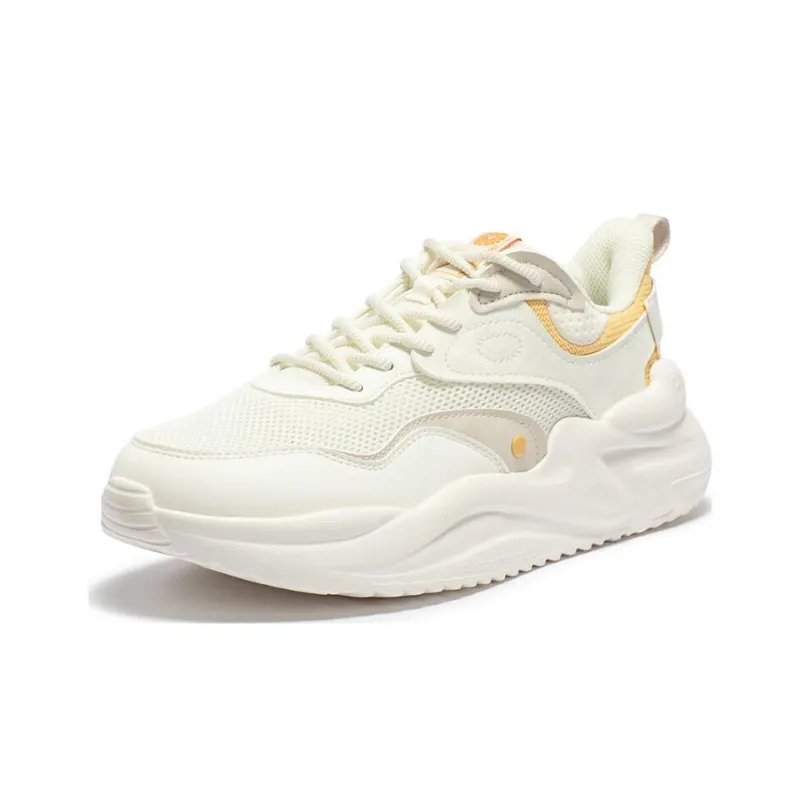 361° Yunshu 3 Cushioning, Wear Resistant Low Top Running Shoes Women's White-1