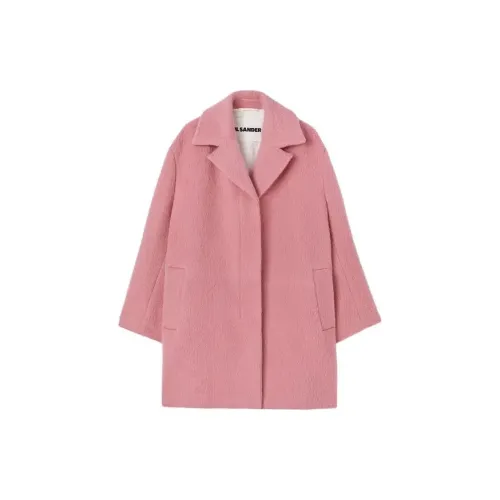 JIL SANDER Brushed Knee-length Coat