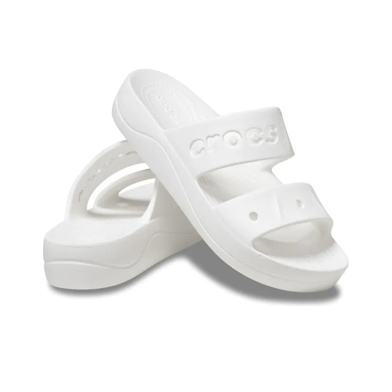 Crocs Baya Platform Sandals 'White' Women's-3
