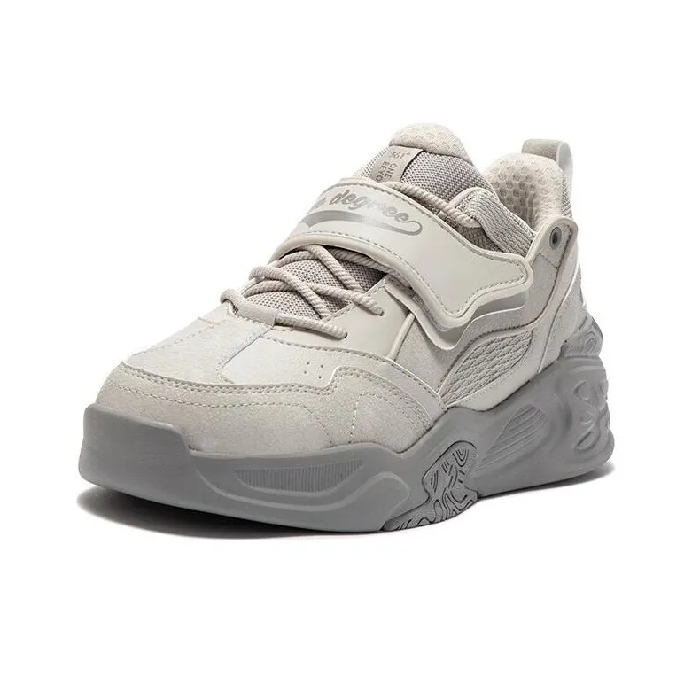 361° Fleece Lined, Thermal Slip Resistant Low Top Winter Padded Skateboard Shoes Men's Gray-1