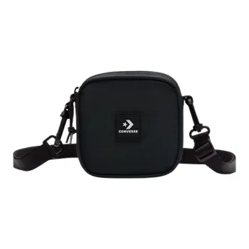 Converse Polyester Small Square Bag Shoulder Bag Crossbody Bag Regular Unisex Black