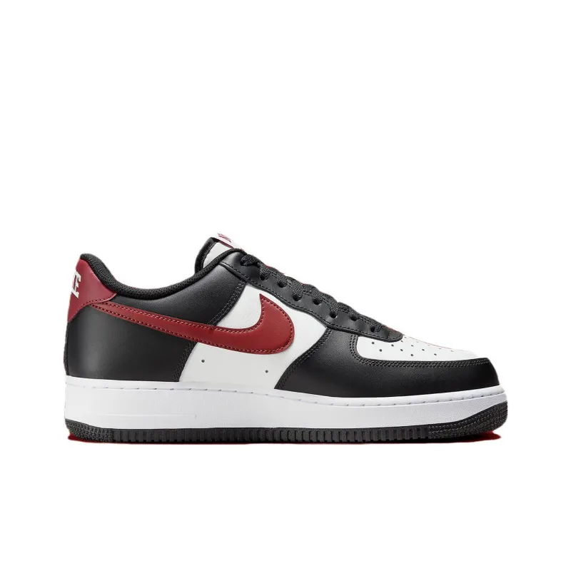 Nike Air Force 1 Low '07 Black White Dark Team Red-1