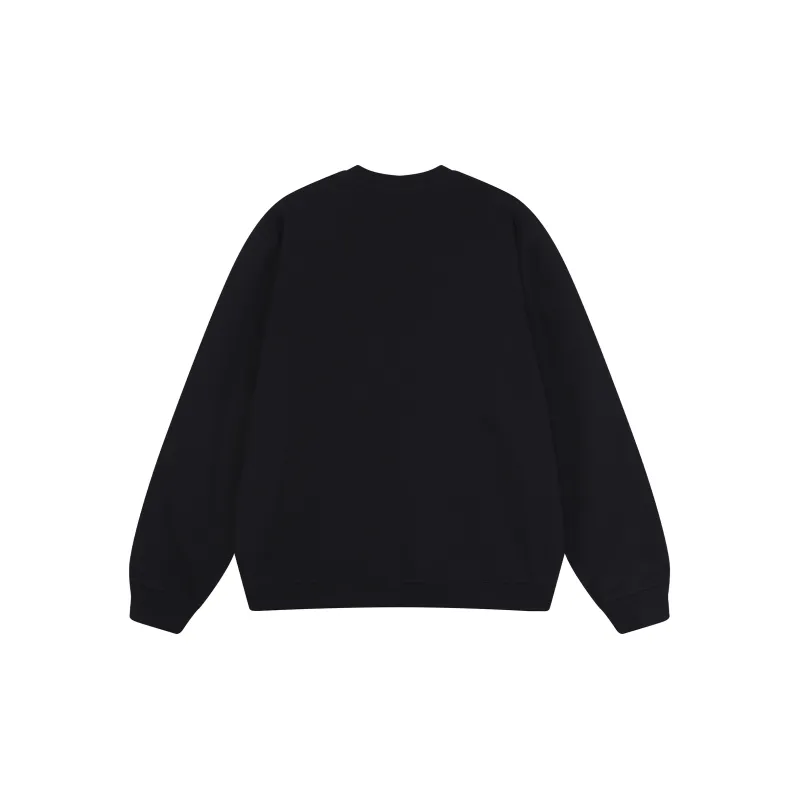 FAIRWHALE Loose Fit Pullover Drop Shoulder Crew Neck Sweatshirt Unisex-1