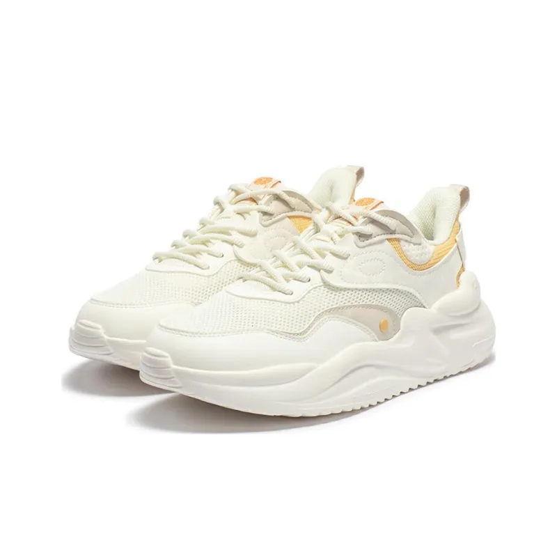 361° Yunshu 3 Cushioning, Wear Resistant Low Top Running Shoes Women's White-2