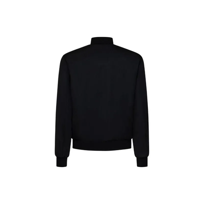 DSQUARED 2 Logo Embroidered Zip Up Bomber Jacket-1