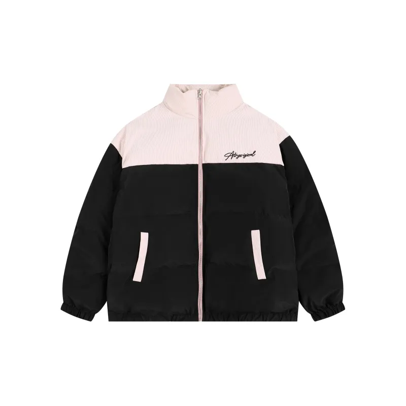 Atry Flower Body LOGO Series Puffer Jackets Unisex-14