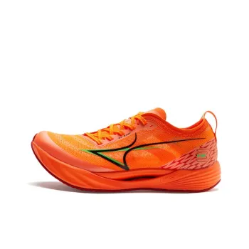 HEALTH KM3 Cushioned Slip Resistant Low Top Sprint Long Distance Running Training Running Shoes Unisex Orange