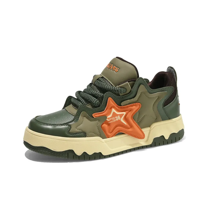 TCELLARS Cushioning Abrasion Resistant Lightweight Height Increasing Mat Low Top Skateboard Shoes Unisex-8
