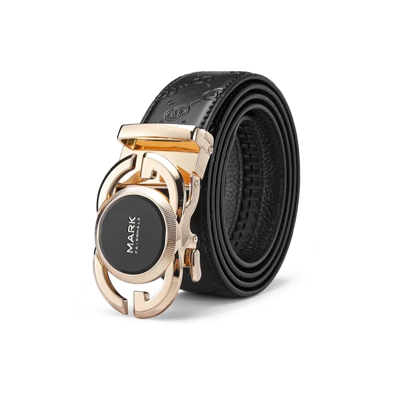 FAIRWHALE Cow Leather Belts Men's Width 3.5CM-6