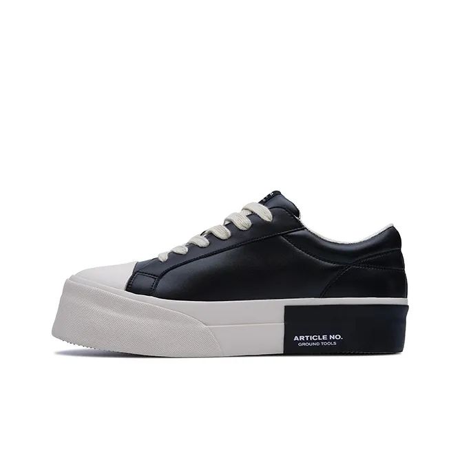 ARTICLE NO. Wear Resistant Low Top Skateboard Shoes Unisex Black-0