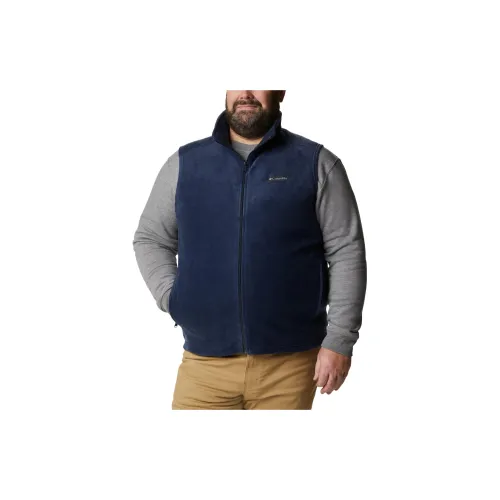 Columbia Steens Vests Men Navy Blue