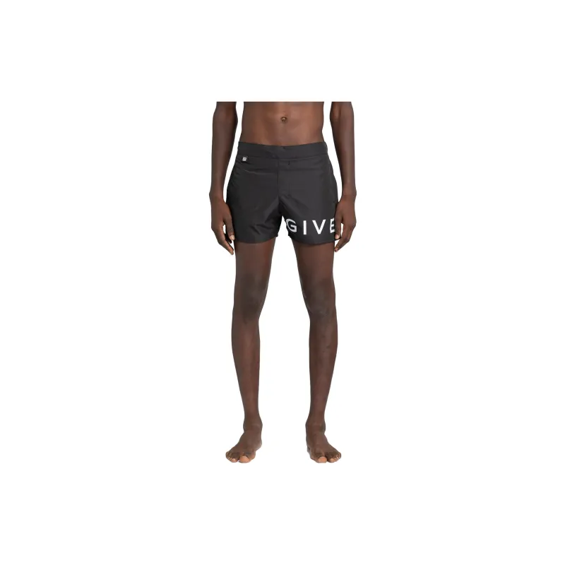 Givenchy Logo print Elasticated Swim Shorts-2