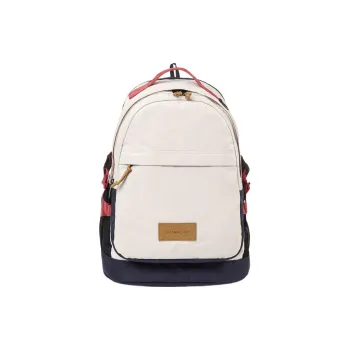 SAMSONITE Polyester Backpack Regular Unisex Ecru