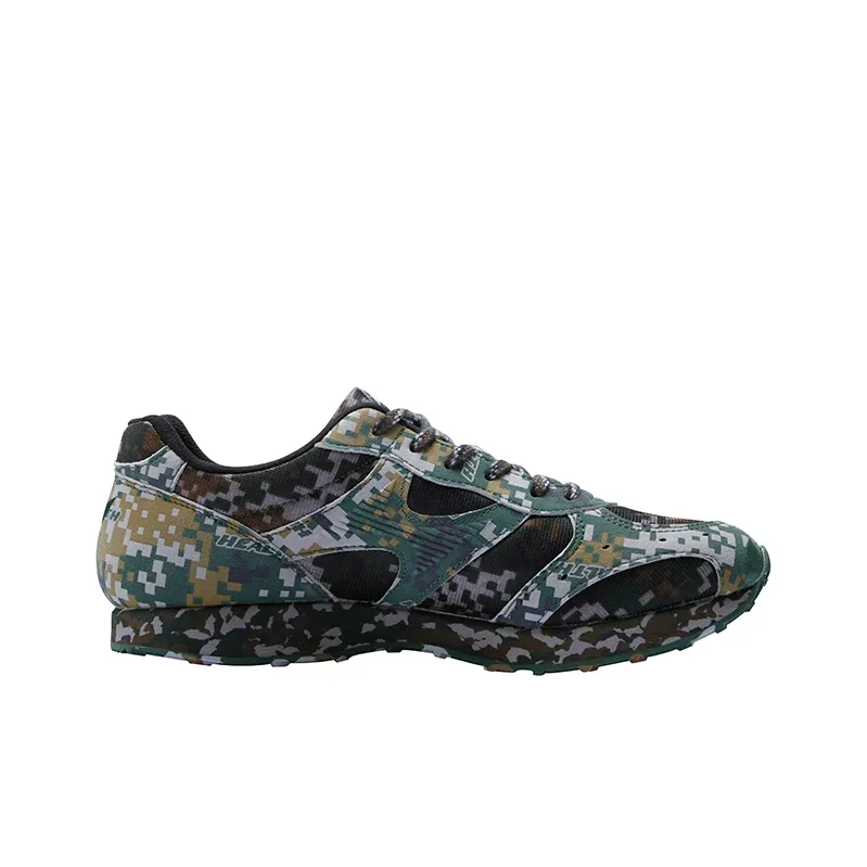 HEALTH Camouflage Low Top Training Shoes Unisex Digital Jungle Camouflage-1