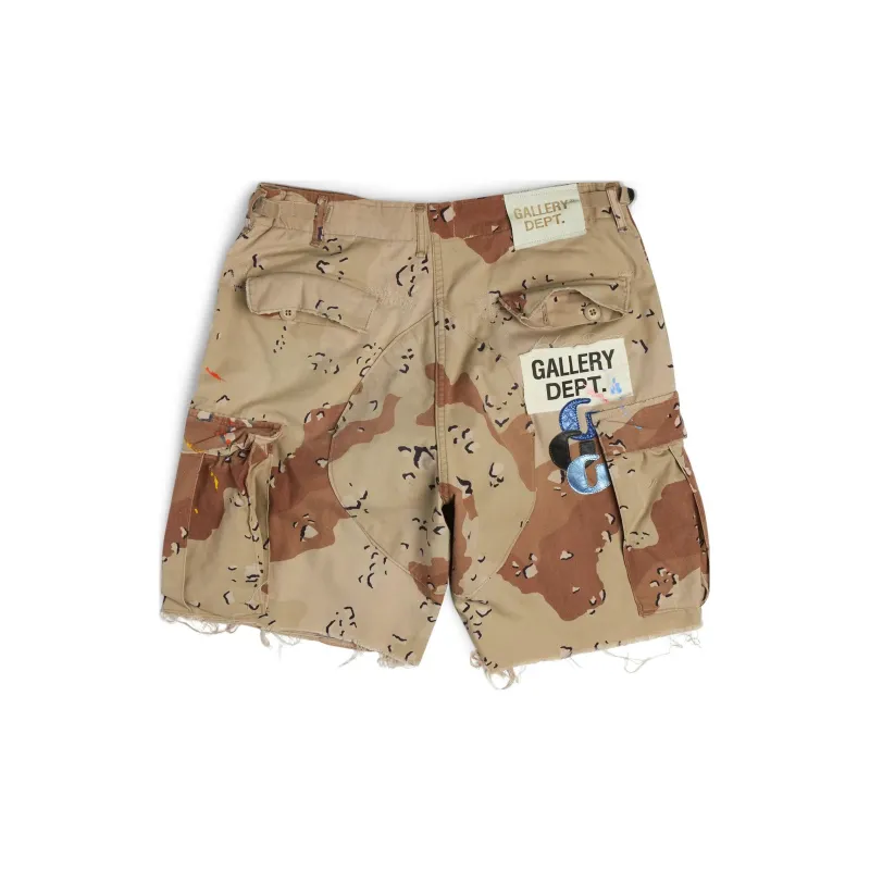 Gallery Dept. Cargo Shorts Unisex Chocolate-1