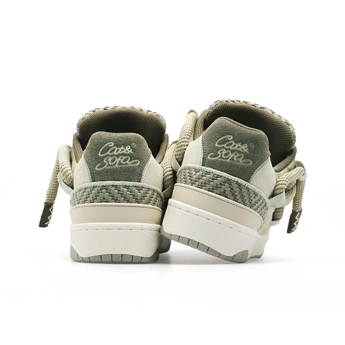 Cat&Sofa Dirty Braid Series Skateboarding Shoes Unisex Swag-3