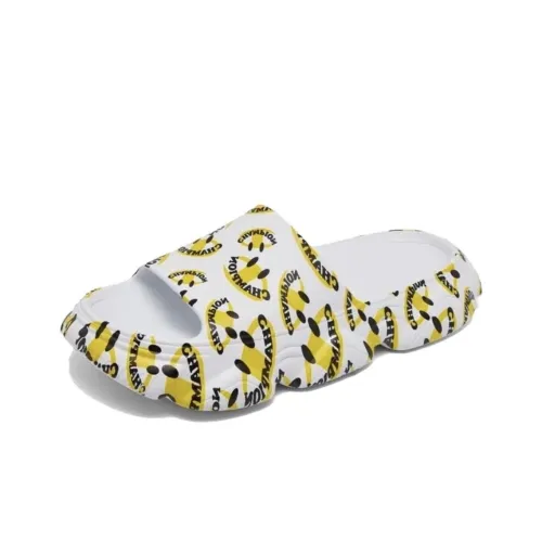 Champion Slide Slippers Men White/Yellow