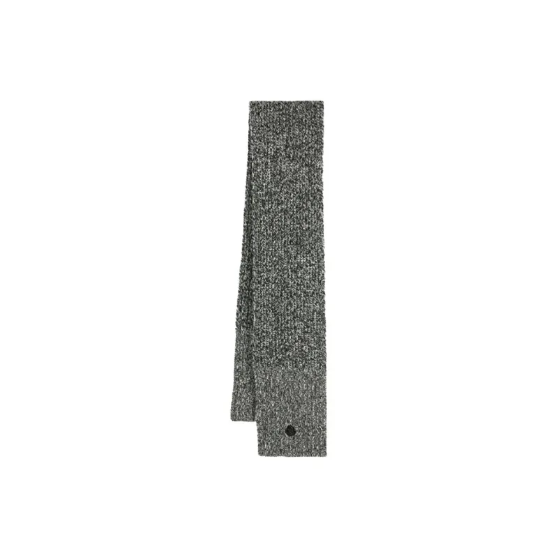 Moncler Mouliné Mélange-knit Scarf-0