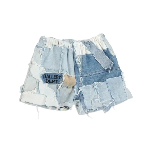 Gallery Dept. Denim Shorts Unisex Blue