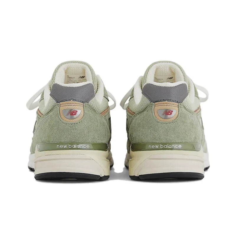 New Balance 990v4 MiUSA Teddy Santis Olive Incense-3
